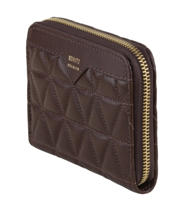 CARTEIRA PEQUENA SCHUTZ MARROM