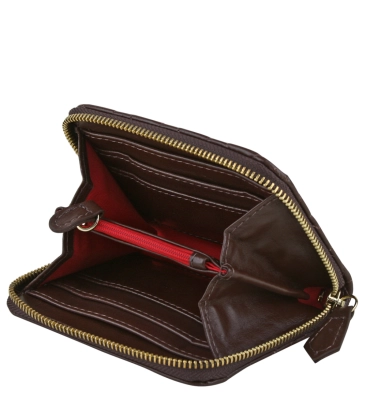 CARTEIRA PEQUENA SCHUTZ MARROM