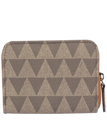 CARTEIRA PEQUENA TRIANGLE SCHUTZ MARROM