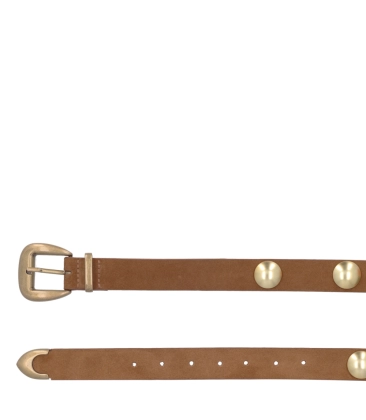 CINTO ESFERAS LUIZA BARCELOS CARAMELO