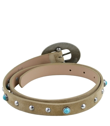 CINTO FINO LUIZA BARCELOS BEGE