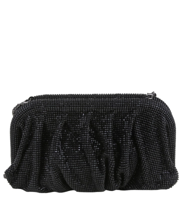 CLUTCH STRASS DAZZLING SCHUTZ PRETO