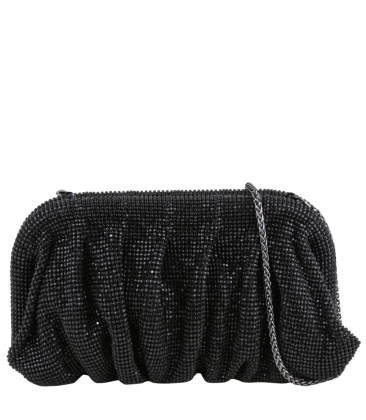 CLUTCH STRASS DAZZLING SCHUTZ PRETO
