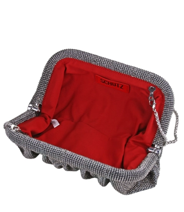 CLUTCH STRASS SCHUTZ PRATA