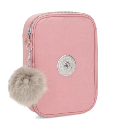 ESTOJO KIPLING 100 PENS BRIDAL ROSE ROSA