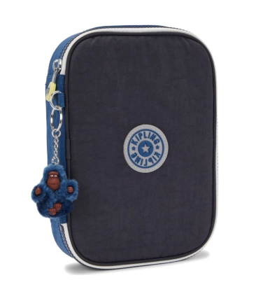 ESTOJO KIPLING 100 PENS FANTASY BLUE BL MULTICOLOR