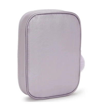 ESTOJO KIPLING 100 PENS LILAC M MET ROXO