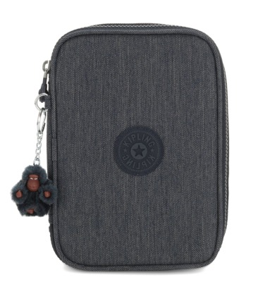 ESTOJO KIPLING 100 PENS MARINE NAVY AZUL