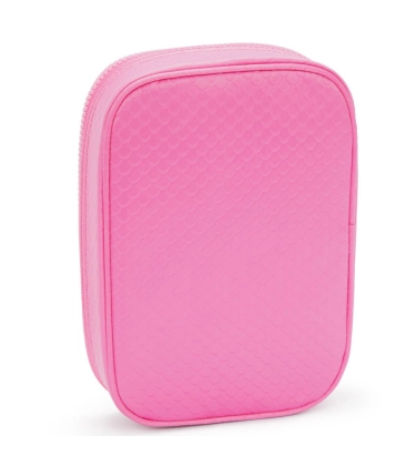 ESTOJO KIPLING 100 PENS PINK MERMAID EM ROSA