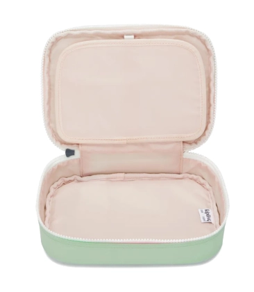 ESTOJO KIPLING 100 PENS SOFT GREEN MET VERDE