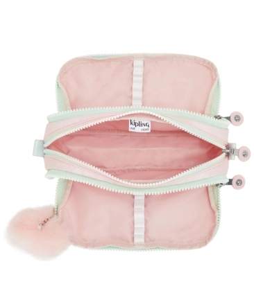 ESTOJO KIPLING GITROY BLUSH METALLIC ROSA