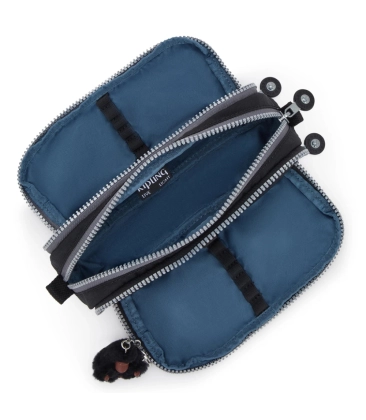 ESTOJO KIPLING GITROY SPACE BLACK BLOCK PRETO