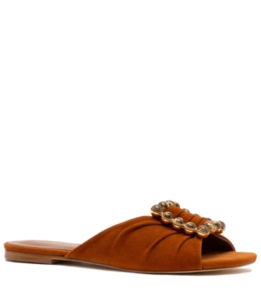 FLAT CHLOE GOSSELIN BY STUDIO LARROUDÉ MARROM