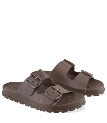 FLAT KIPLING SIMPLY MOCHA MARROM