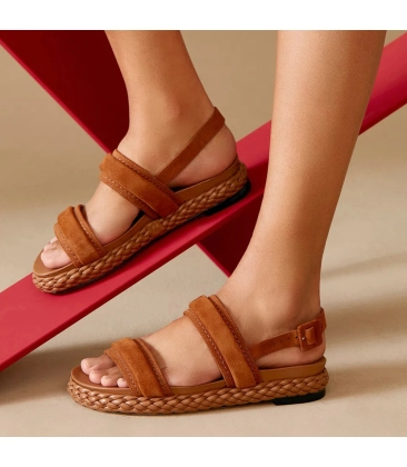 FLATFORM VICKY PAULA TORRES BY ANA PAULA SIEBERT MARROM