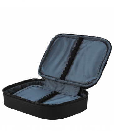 ESTOJO KIPLING 100 PENS TRUE BLACK PRETO