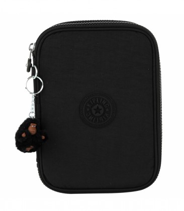 ESTOJO KIPLING 100 PENS TRUE BLACK PRETO