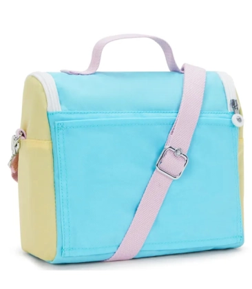 LANCHEIRA KIPLING KICHIROU BLUE SEA MIX AZUL