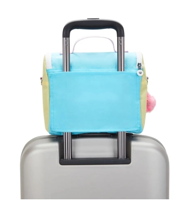 LANCHEIRA KIPLING KICHIROU BLUE SEA MIX AZUL