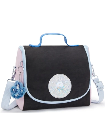 LANCHEIRA KIPLING KICHIROU TRUE BLACK MIX PRETO