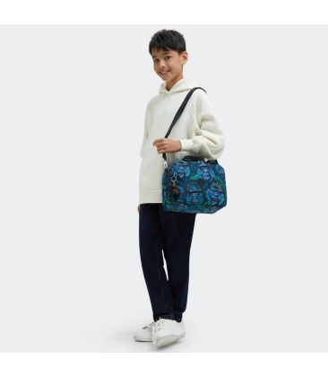 LANCHEIRA KIPLING MIYO BLUE MONKEY FUN MULTICOLOR