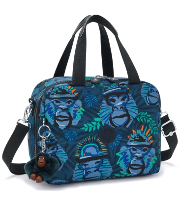 LANCHEIRA KIPLING MIYO BLUE MONKEY FUN MULTICOLOR