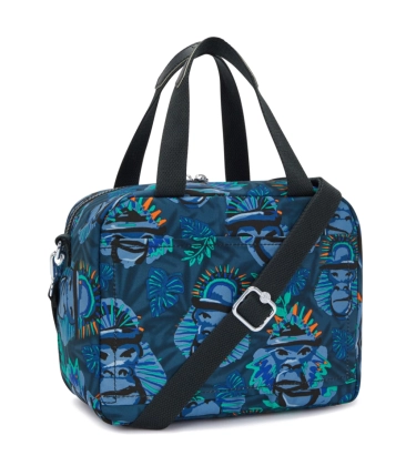 LANCHEIRA KIPLING MIYO BLUE MONKEY FUN MULTICOLOR