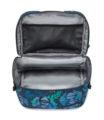 LANCHEIRA KIPLING MIYO BLUE MONKEY FUN MULTICOLOR