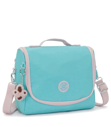 LANCHEIRA KIPLING NEW KICHIROU FAIRY BLUE C AZUL
