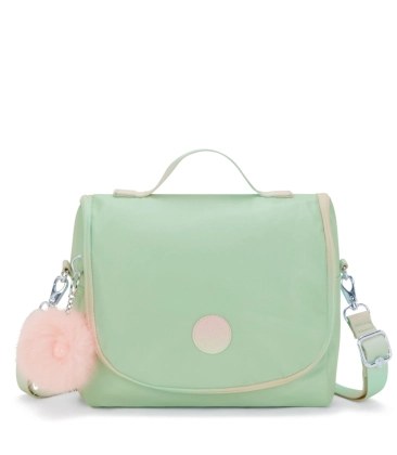 LANCHEIRA KIPLING NEW KICHIROU SOFT GREEN MET VERDE