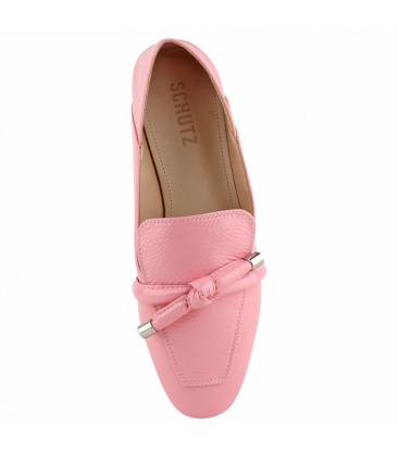 Compre Mocassim Schutz Rosa Metalizado Online
