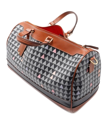 MALA DE MÃO NEW TRIANGLE SCHUTZ MARROM