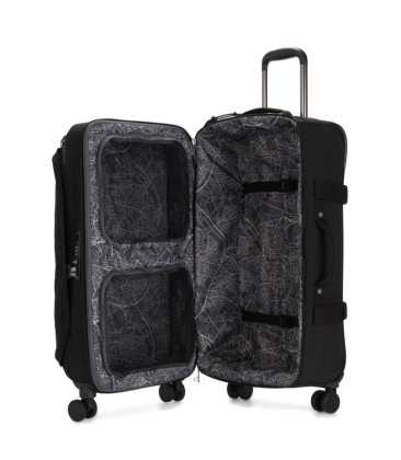 MALA MÉDIA KIPLING SPONTANEOUS M BLACK NOIR PRETO