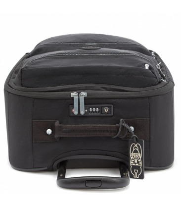 MALA MÉDIA KIPLING CITY SPINNER M BLACK NOIR PRETO