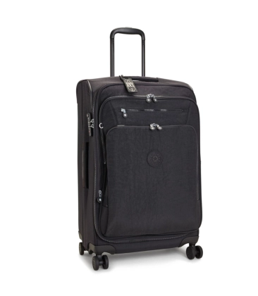 MALA KIPLING NEW YOURI SPIN M BLACK NOIR PRETO