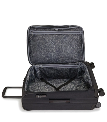 MALA KIPLING NEW YOURI SPIN M BLACK NOIR PRETO