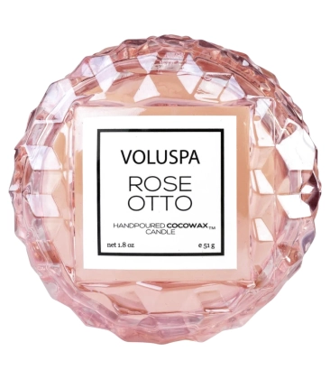 MINI VELA AROMÁTICA MACARON 15H ROSE OTTO VOLUSPA