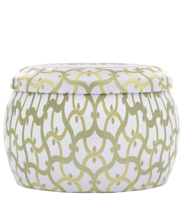 MINI VELA AROMÁTICA LATA RELEVO 25H EUCALYPTUS & WHITE SAGE