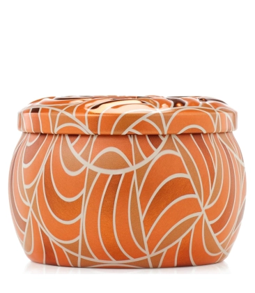 MINI VELA AROMÁTICA LATA RELEVO 25H SPICED PUMPKIN LATTE VOLUSPA