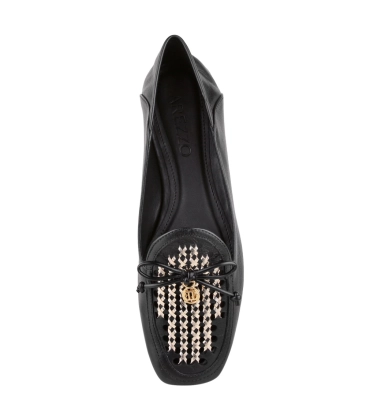 MOCASSIM LAÇO AREZZO PRETO