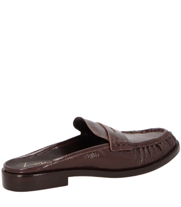 MOCASSIM MULE LUIZA BARCELOS MARROM