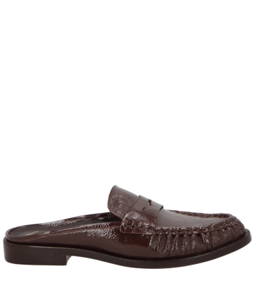 MOCASSIM MULE LUIZA BARCELOS MARROM