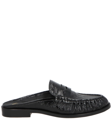 MOCASSIM MULE LUIZA BARCELOS PRETO