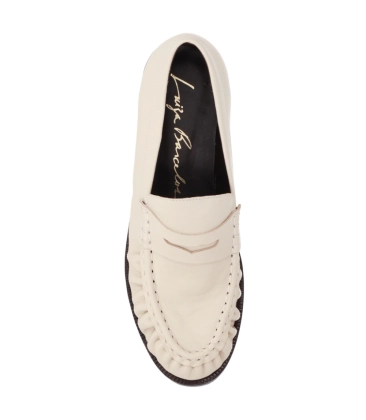 MOCASSIM PENNY LOAFER LUIZA BARCELOS BRANCO