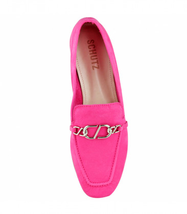 MOCASSIM/LOAFER MINIMAL SCHUTZ PINK | Acquarela Shop