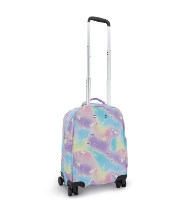 MOCHILA DE RODINHAS KIPLING MESE COSMO GRADIENTE ROXO