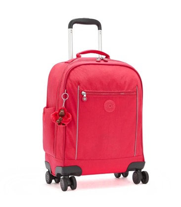 MOCHILA DE RODINHAS KIPLING MESE TRUE PINK ROSA