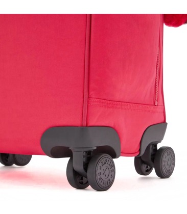 MOCHILA DE RODINHAS KIPLING MESE TRUE PINK ROSA