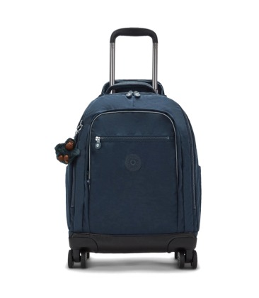 MOCHILA DE RODINHAS KIPLING NEW ZEA TRUE BLUE TONAL AZUL