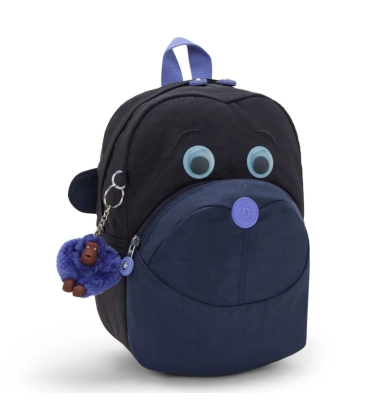 MOCHILA INFANTIL KIPLING FASTER TRUE BLOCK AZUL